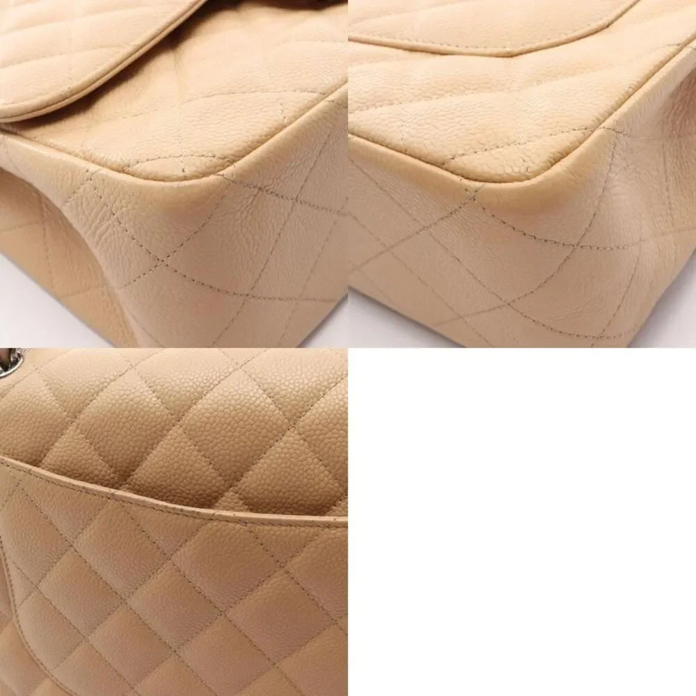 Chanel Caviar Skin Large Flap Shoulder Bag